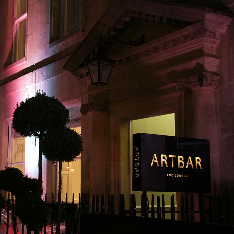 ArtBar identity for the Abbey Hotel Bath