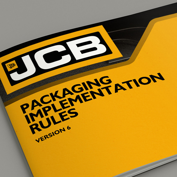 Packaging development and implementation guidelines for JCB, Kingfisher