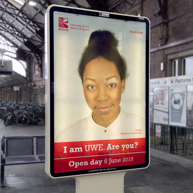 Undergraduate campaign for UWE Bristol