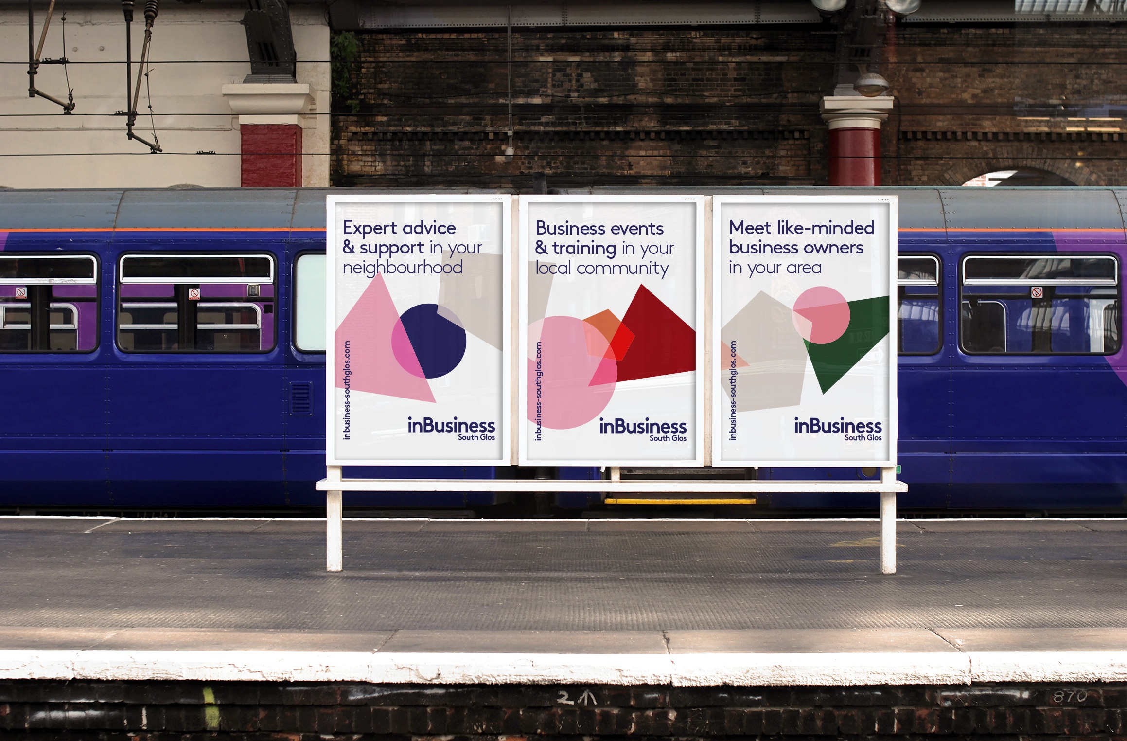 Inbusiness Ignition Posters Train Station 2318